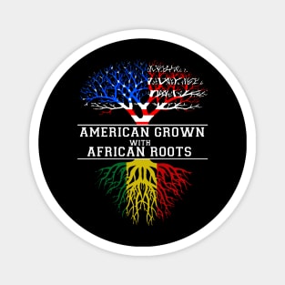 American Grown With African Roots Juneteenth Magnet